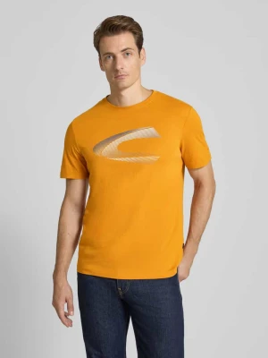 T-shirt z nadrukiem z logo camel active