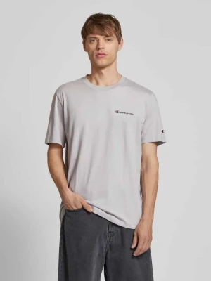 T-shirt z nadrukiem z logo Champion