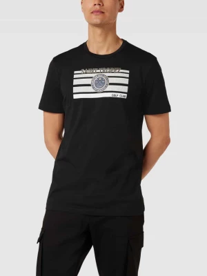 T-shirt z nadrukiem z logo Christian Berg Men