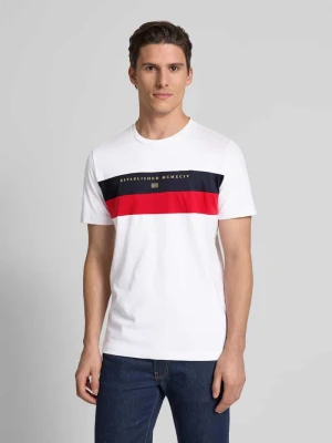 T-shirt z nadrukiem z logo Christian Berg Men