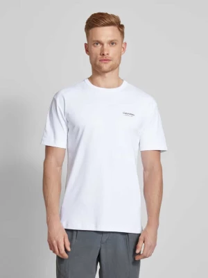 T-shirt z nadrukiem z logo CK Calvin Klein