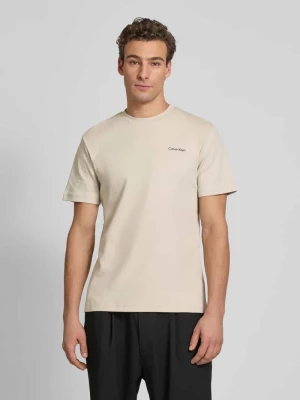 T-shirt z nadrukiem z logo CK Calvin Klein