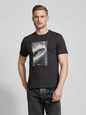 T-shirt z nadrukiem z logo CK Calvin Klein