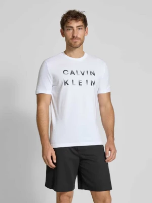 T-shirt z nadrukiem z logo CK Calvin Klein