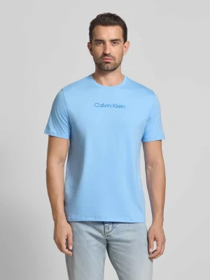 T-shirt z nadrukiem z logo CK Calvin Klein