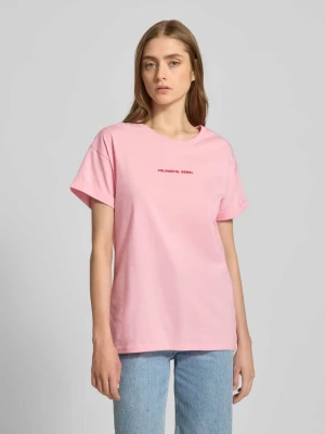 T-shirt z nadrukiem z logo Colourful Rebel