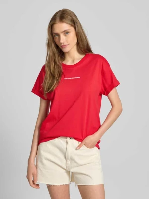T-shirt z nadrukiem z logo Colourful Rebel
