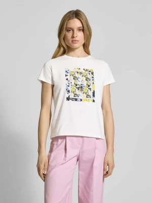 Zdjęcie produktu T-shirt z nadrukiem z logo comma