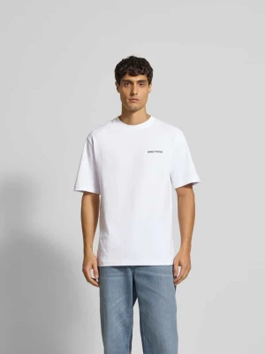 T-shirt z nadrukiem z logo Daily Paper Biały