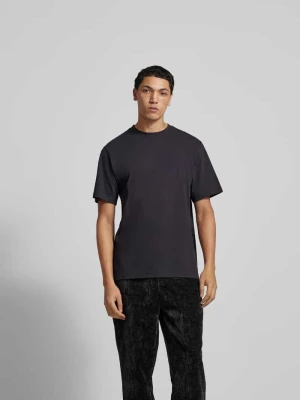 T-shirt z nadrukiem z logo Daily Paper Czarny