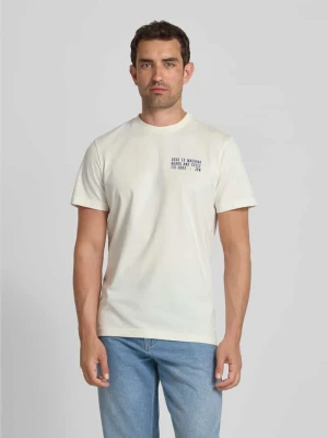 T-shirt z nadrukiem z logo DEUS EX MACHINA