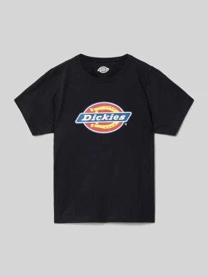 T-shirt z nadrukiem z logo Dickies