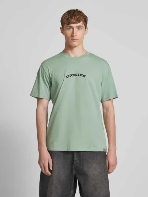 T-shirt z nadrukiem z logo Dickies