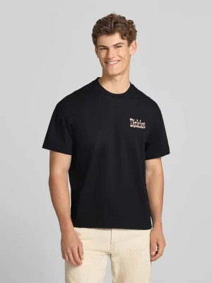 t-shirt z nadrukiem z logo Dickies