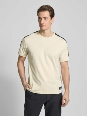 T-shirt z nadrukiem z logo EA7 Emporio Armani