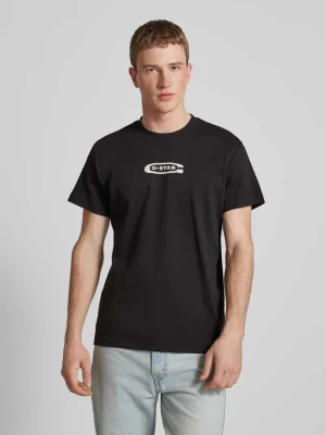 T-shirt z nadrukiem z logo G-Star Raw