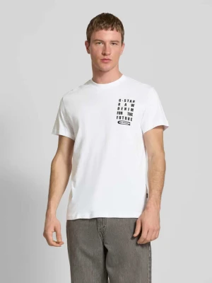 T-shirt z nadrukiem z logo G-Star Raw