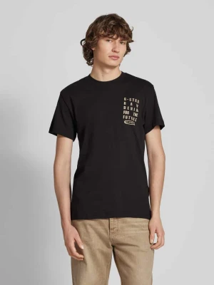 T-shirt z nadrukiem z logo G-Star Raw