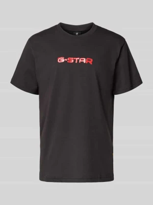 T-shirt z nadrukiem z logo G-Star Raw