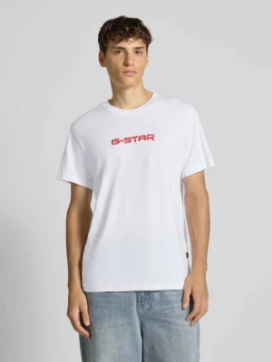 T-shirt z nadrukiem z logo G-Star Raw