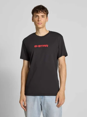 T-shirt z nadrukiem z logo G-Star Raw