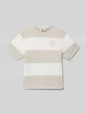 T-shirt z nadrukiem z logo Garcia