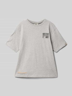 T-shirt z nadrukiem z logo Garcia