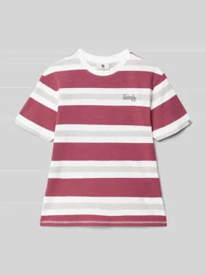 T-shirt z nadrukiem z logo Garcia