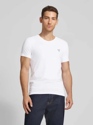 T-shirt z nadrukiem z logo model ‘CALEB’ Guess Activewear