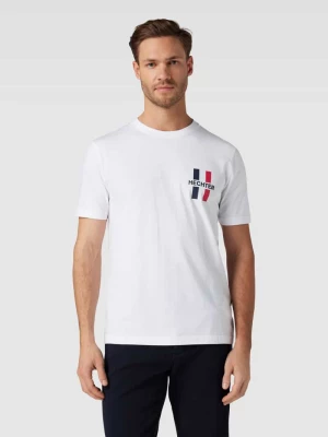 T-shirt z nadrukiem z logo HECHTER PARIS