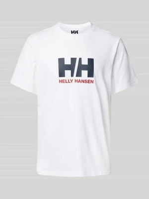 T-shirt z nadrukiem z logo Helly Hansen