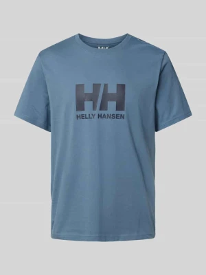 T-shirt z nadrukiem z logo Helly Hansen