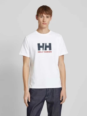 T-shirt z nadrukiem z logo Helly Hansen