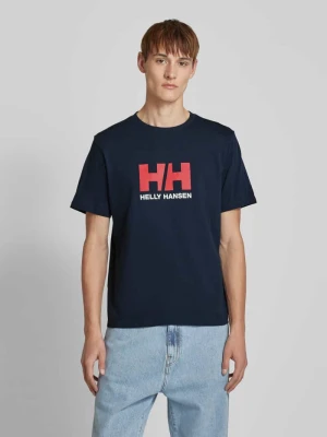 T-shirt z nadrukiem z logo Helly Hansen