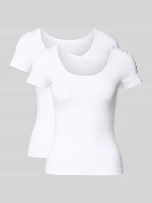 T-shirt z nadrukiem z logo HUGO