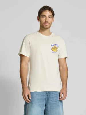 T-shirt z nadrukiem z logo i motywem model ‘Overbite’ DEUS EX MACHINA