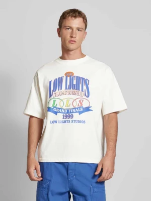 T-shirt z nadrukiem z logo i napisem model ‘CHAMPIONSHIP’ Low Lights Studios