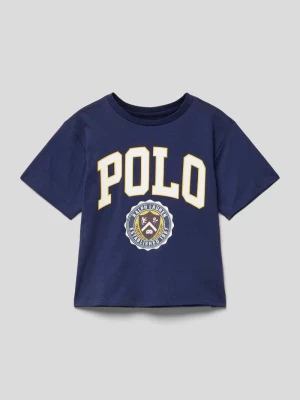 T-shirt z nadrukiem z logo i napisem Polo Ralph Lauren Teens