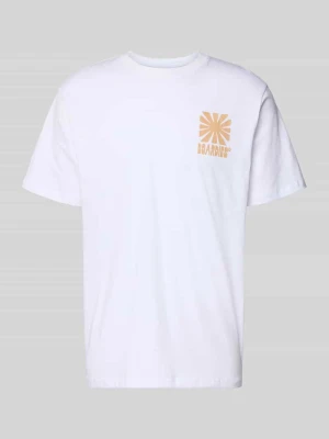 t-shirt z nadrukiem z logo i okrągłym dekoltem BOARDIES