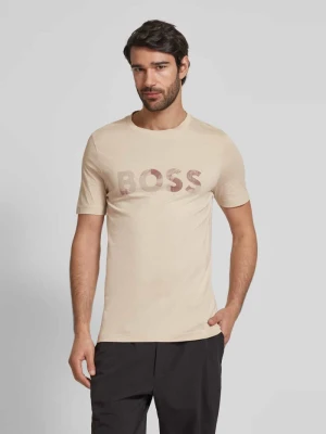 Zdjęcie produktu T-shirt z nadrukiem z logo i okrągłym dekoltem BOSS Green