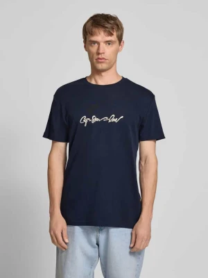 T-shirt z nadrukiem z logo i okrągłym dekoltem G-Star Raw