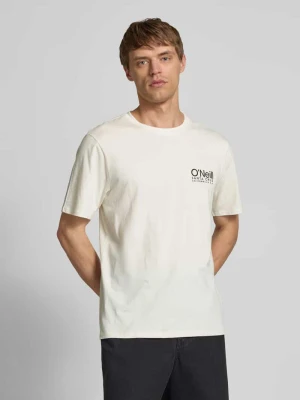 T-shirt z nadrukiem z logo i okrągłym dekoltem O'Neill