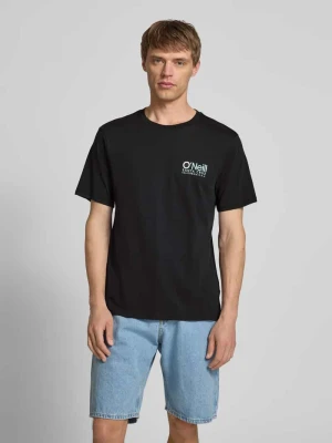 T-shirt z nadrukiem z logo i okrągłym dekoltem O'Neill