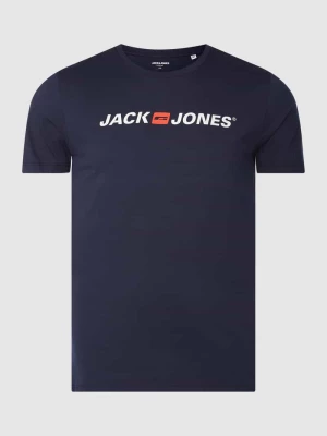 T-shirt z nadrukiem z logo model ‘CORP’ jack & jones