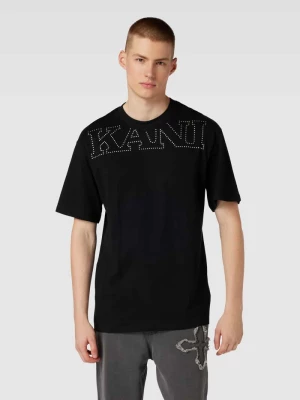 T-shirt z nadrukiem z logo Karl Kani