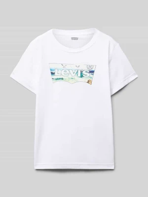 T-shirt z nadrukiem z logo Levi’s® Kids