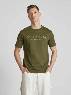 T-shirt z nadrukiem z logo Marc O'Polo