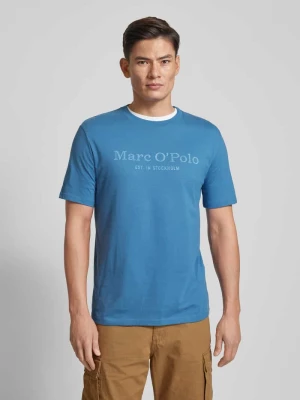 T-shirt z nadrukiem z logo Marc O'Polo