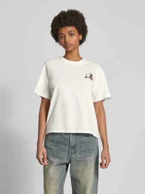 T-shirt z nadrukiem z logo Marc O'Polo DENIM