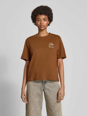 T-shirt z nadrukiem z logo Marc O'Polo DENIM